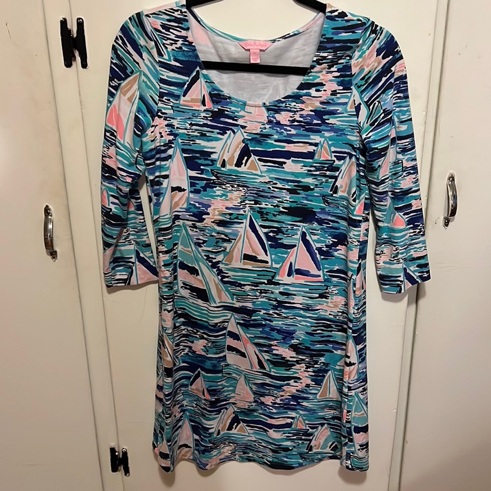 Sailboat Lily Pulitzer dress